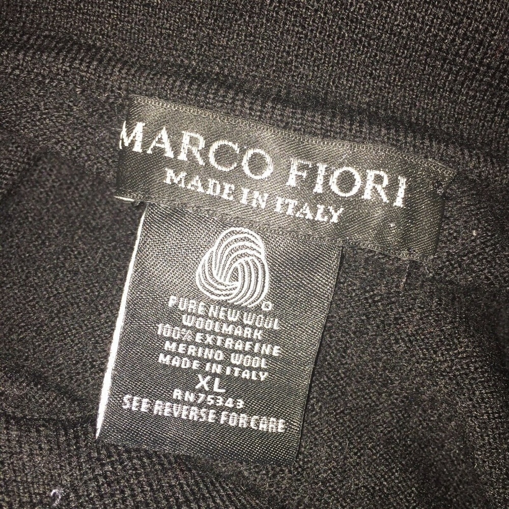 Marco Fiori Sweater Italy Extra Fine Merino Wool - Picture 4 of 4
